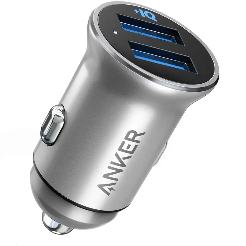 شارژر فندکی انکر مدل A2727 Powerdrive2 Alloy Amb2O7